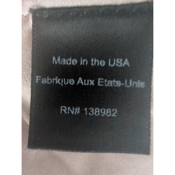 Dress The Population Mia Bronze Sequin Mini Dress Small Glam Party Cocktail Club - Picture 6 of 7